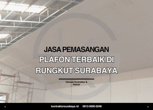 jasa plafon rungkut surabaya