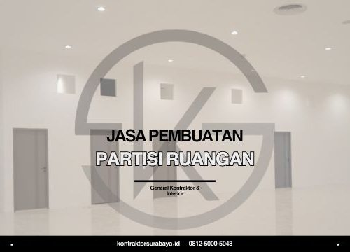 Jasa Pembuatan Partisi Ruangan