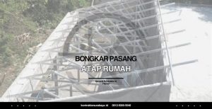 Bongkar Pasang Atap Rumah