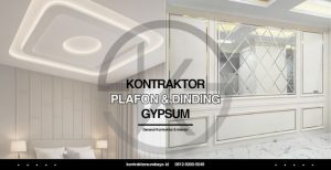 Kontraktor Plafon dan Dinding Gypsum