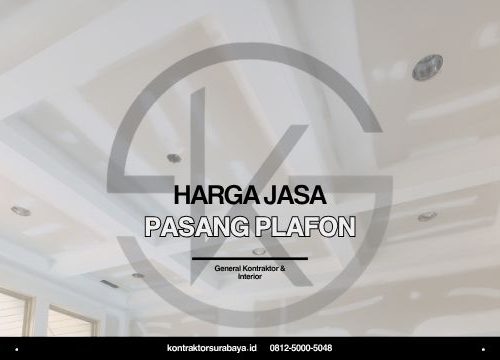 Harga Jasa Pasang Plafon